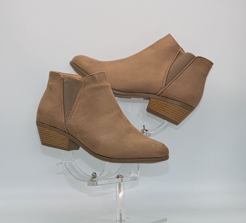 Krush Ladies faux suede zip up heeled ankle boot From £19.99 - Beamans ...